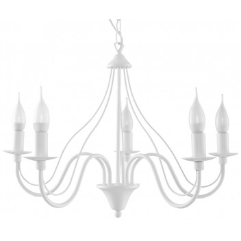 Żyrandol MINERWA 5 Biały