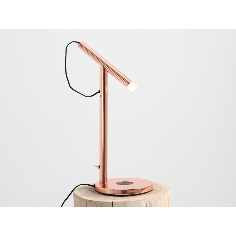 Lampa stołowa DIZO charge - miedziany