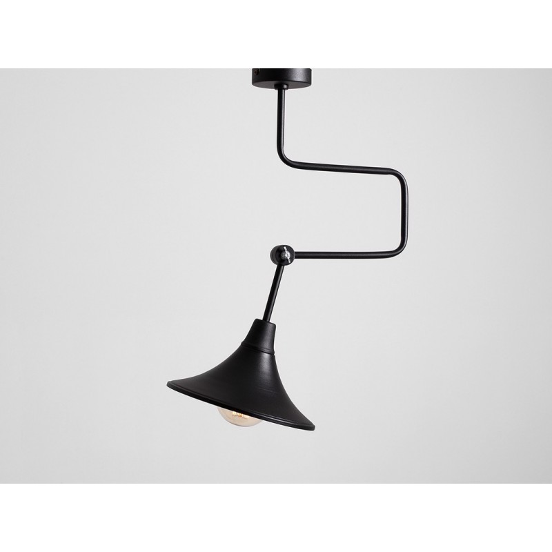 Lampa wisząca MILLER - czarny