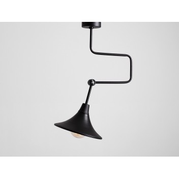 Lampa wisząca MILLER - czarny