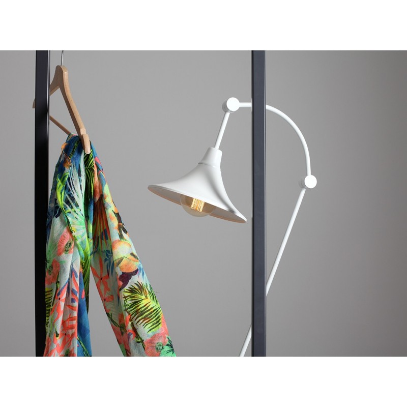 Lampa podłogowa MILLER FLOOR - biały