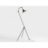 Lampa podłogowa MILLER FLOOR - czarny