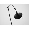 Lampa podłogowa MILLER FLOOR - czarny