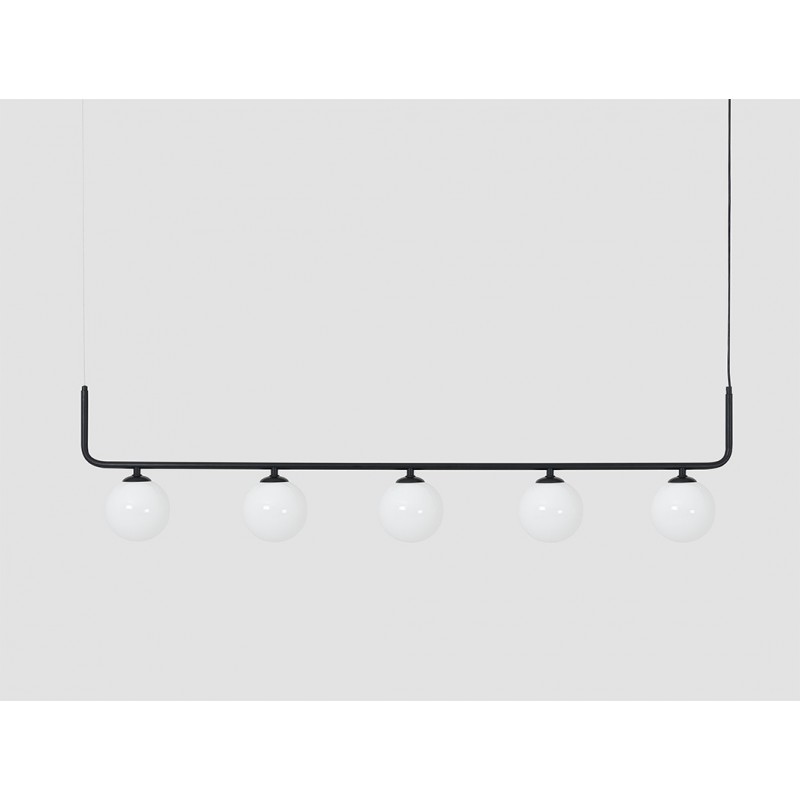 Lampa wisząca CATKIN 5 - czarny