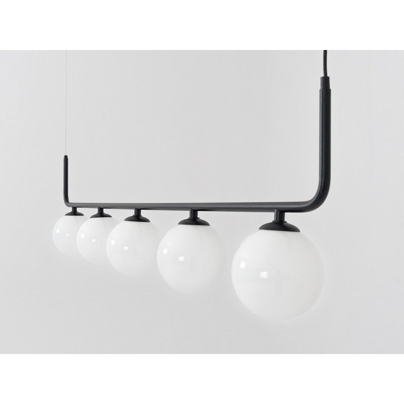 Lampa wisząca CATKIN 5 - czarny