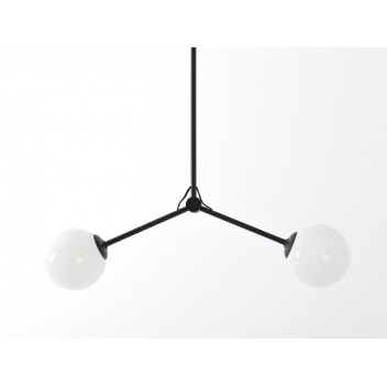 Lampa wisząca CATKIN TWINS - czarny