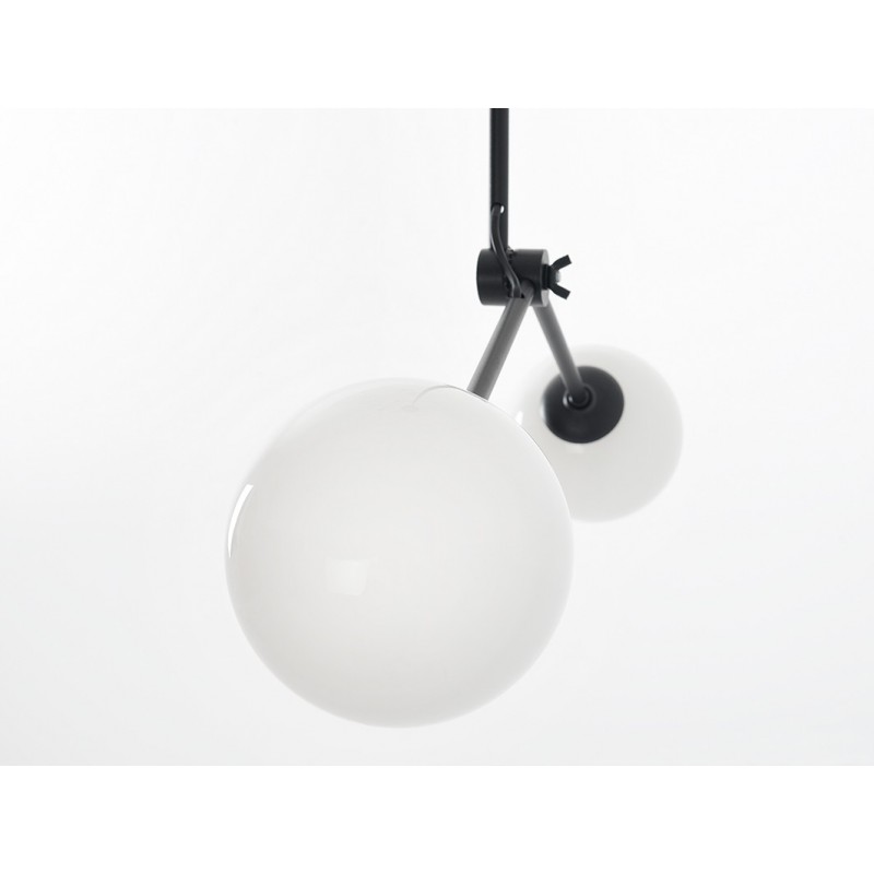 Lampa wisząca CATKIN TWINS - czarny