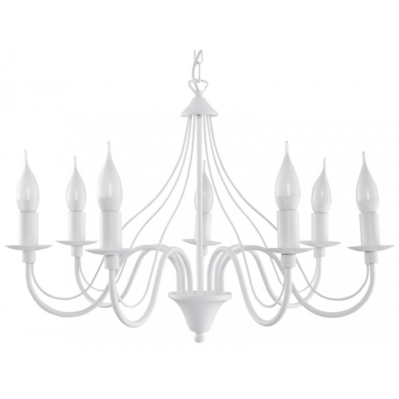 Żyrandol MINERWA 7 Biały