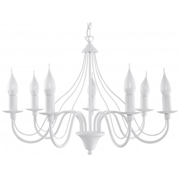 Żyrandol MINERWA 7 Biały