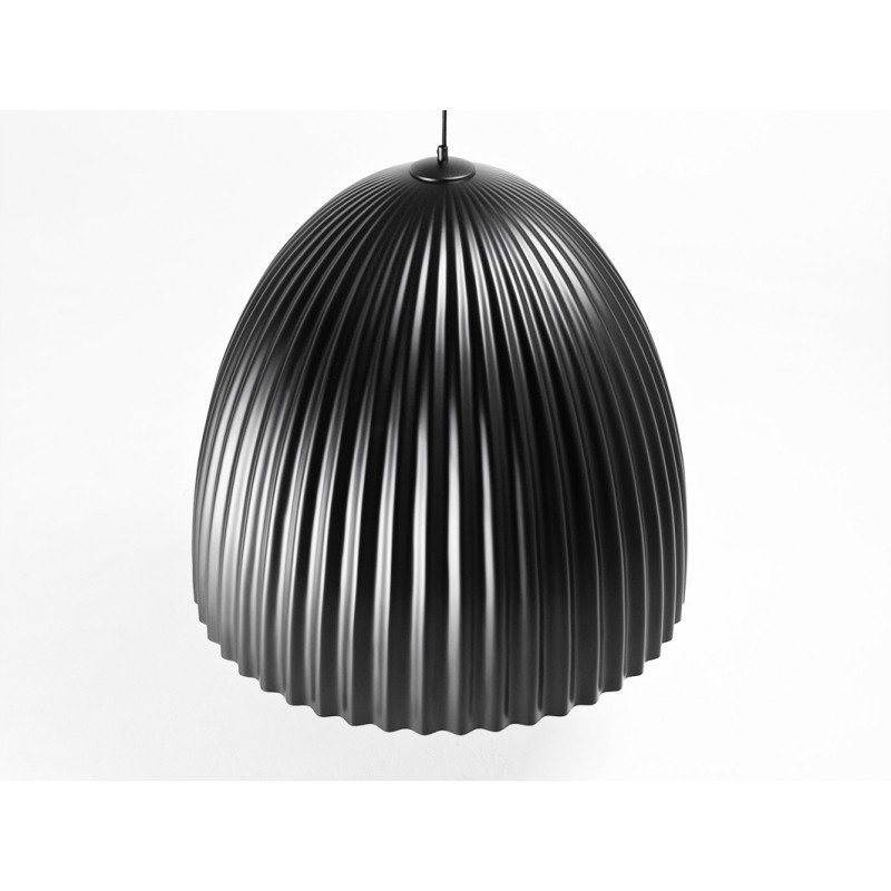 Lampa wisząca PLISSART M - czarny/miedź