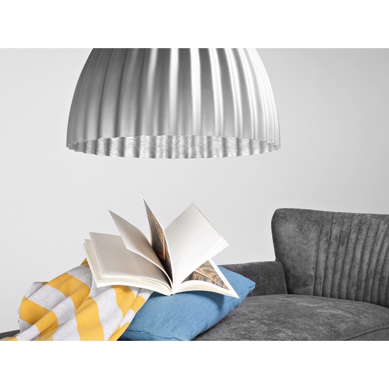 Lampa wisząca PLISSART M - srebrny