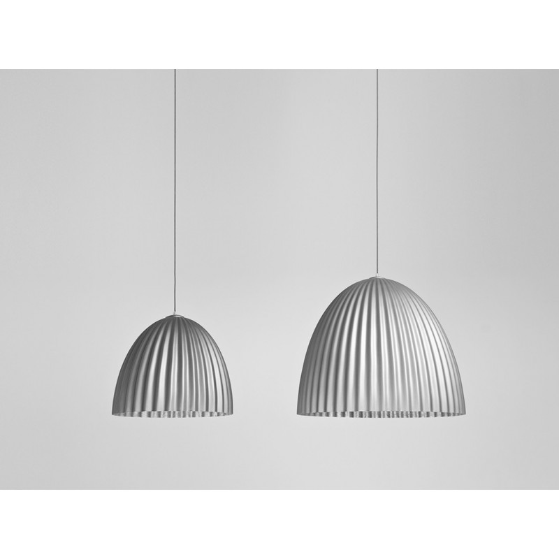 Lampa wisząca PLISSART M - srebrny