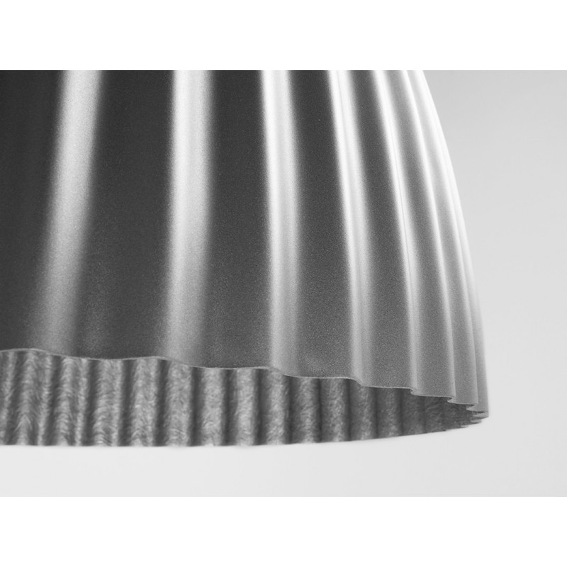 Lampa wisząca PLISSART M - srebrny