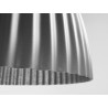 Lampa wisząca PLISSART M - srebrny