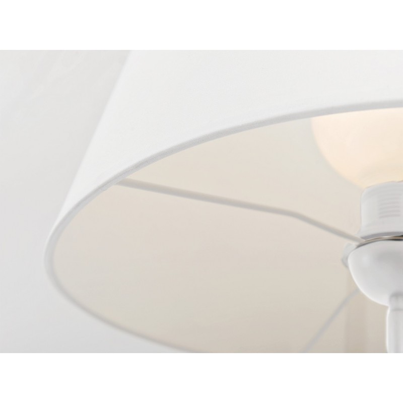 Lampa podłogowa SHADE FLOOR - klosz biały, biały