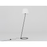 Lampa podłogowa SHADE FLOOR – klosz biały, czarny