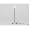 Lampa podłogowa SHADE FLOOR – klosz biały, czarny