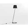Lampa podłogowa SHADE FLOOR - klosz czarny, czarny