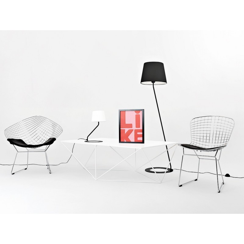 Lampa podłogowa SHADE FLOOR - klosz czarny, czarny