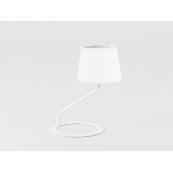 Lampa podłogowa SHADE FLOOR – klosz biały, biały