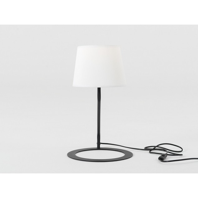 Lampa stołowa SHADE TABLE – klosz biały, czarny - 3