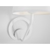 Lampa ścienna SHADE WALL - klosz biały, biały