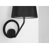 Lampa ścienna SHADE WALL - klosz czarny, czarny
