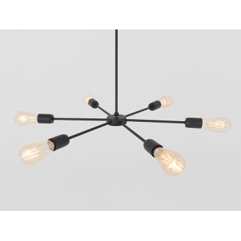 Lampa wisząca CROSER LINE - czarny