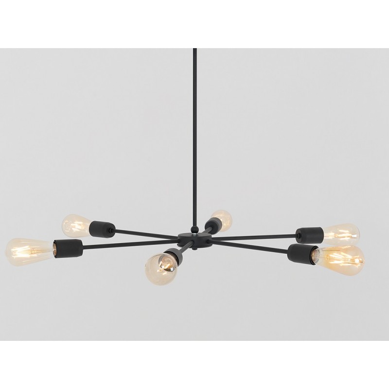 Lampa wisząca CROSER LINE - czarny