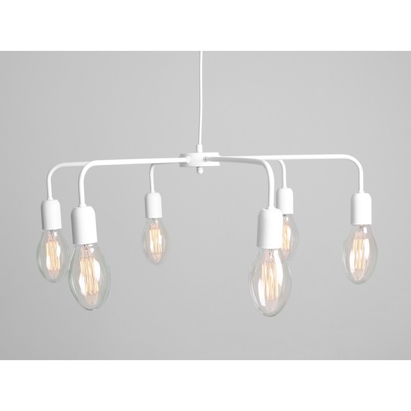 Lampa wisząca CROSER 6 - biały