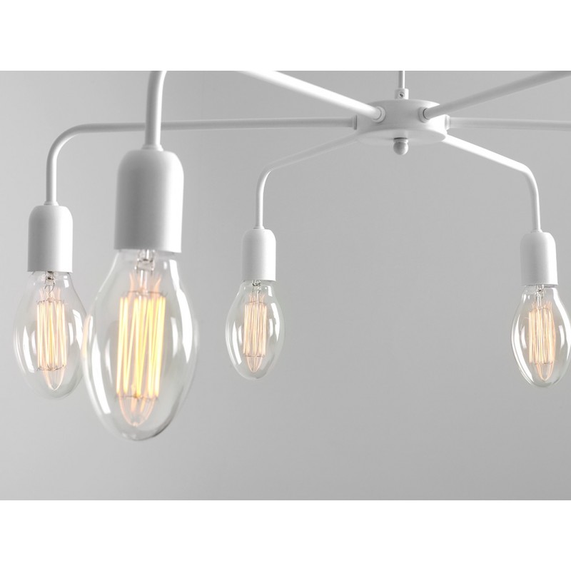 Lampa wisząca CROSER 6 - biały