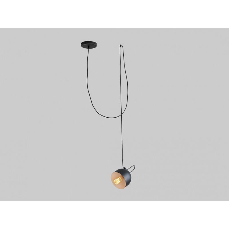 Lampa wisząca POPO 1 - czarny