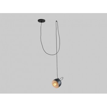 Lampa wisząca POPO 1 - czarny