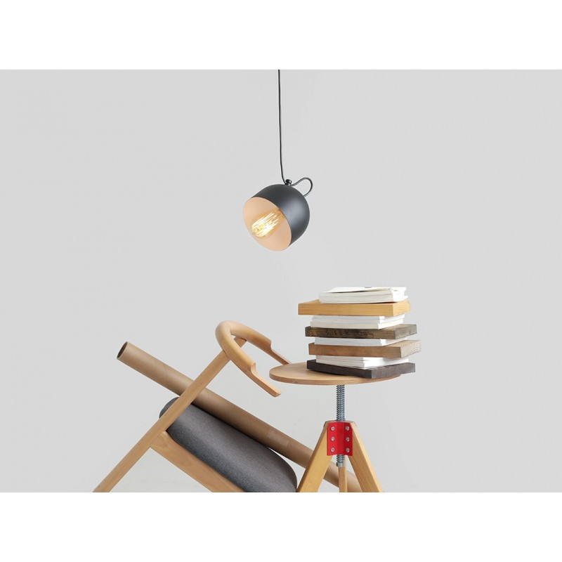 Lampa wisząca POPO 1 - czarny