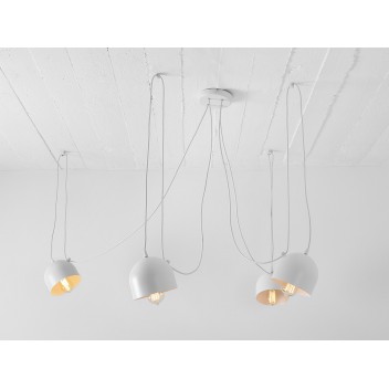 Lampa wisząca POPO 4 - biały