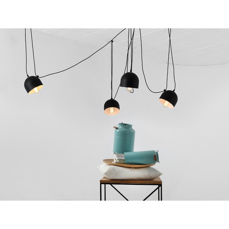 Lampa wisząca POPO 4 - czarny