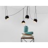 Lampa wisząca POPO 4 - czarny