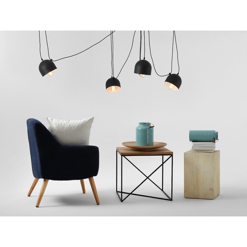 Lampa wisząca POPO 4 - czarny