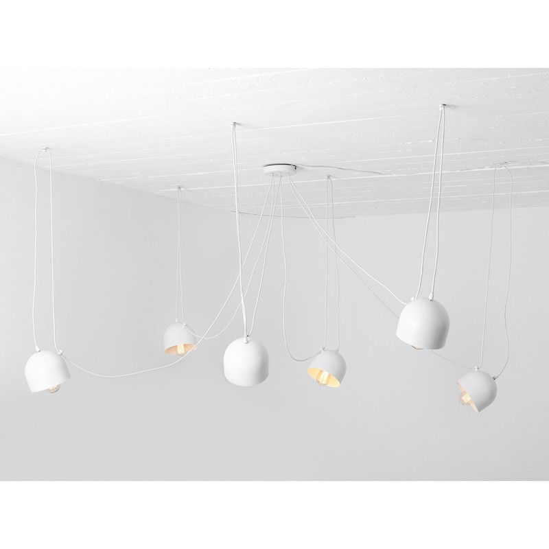 Lampa wisząca POPO 6 - biały