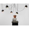 Lampa wisząca POPO 6 - czarny