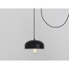 Lampa wisząca POPO FLAT 1 - czarny