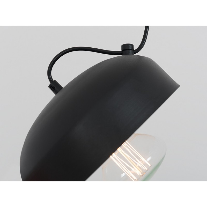 Lampa wisząca POPO FLAT 1 - czarny
