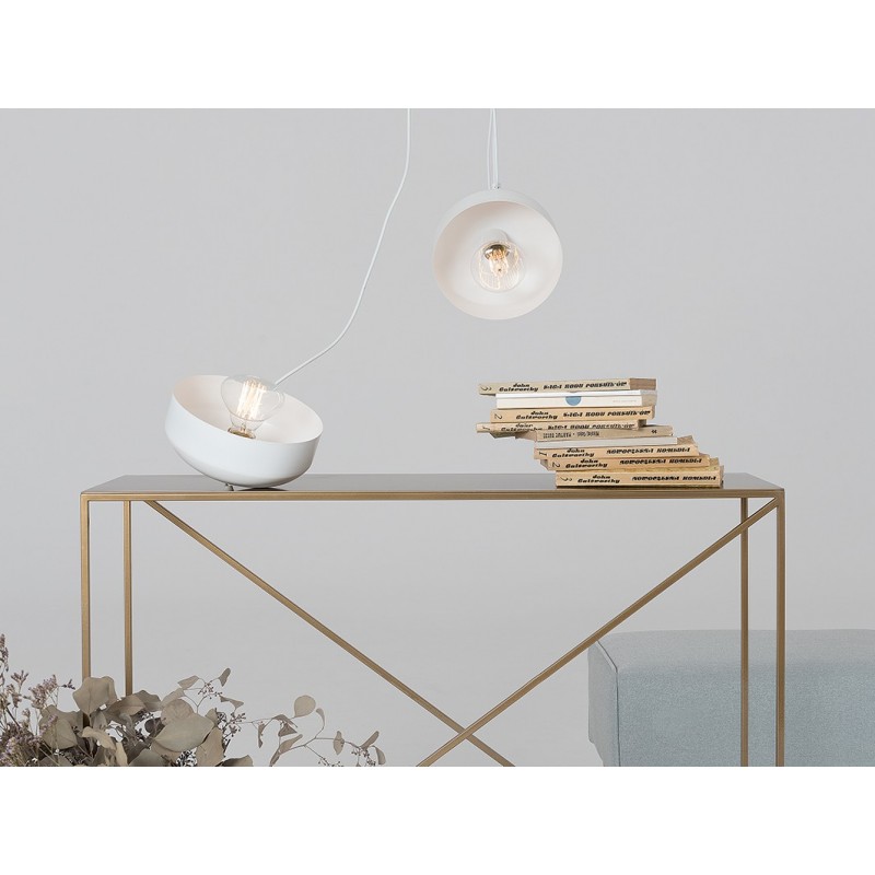 Lampa wisząca POPO FLAT 2 - biały