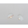 Lampa wisząca POPO FLAT 2 - biały