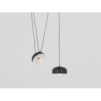 Lampa wisząca POPO FLAT 2 - czarny