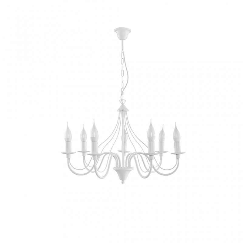 Żyrandol MINERWA 7 Biały