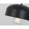 Lampa wisząca POPO FLAT 2 - czarny