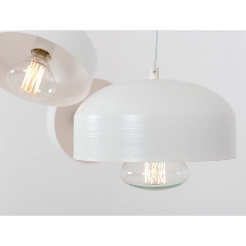 Lampa wisząca POPO FLAT 4 - biały