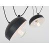 Lampa wisząca POPO FLAT 4 - czarny