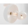 Lampa wisząca POPO FLAT 6 - biały